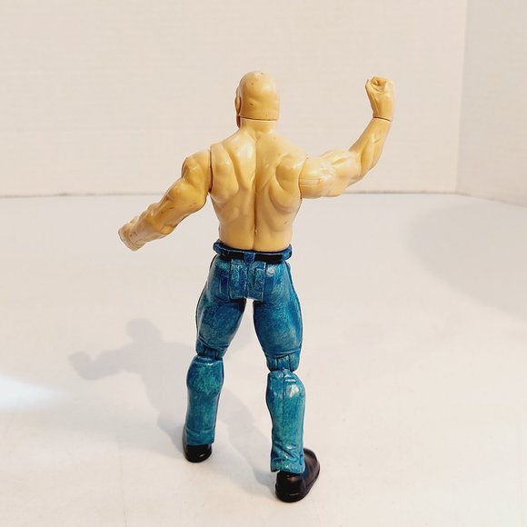 Vtg WWE Action Figure Stone Cold Steve Austin 7" Jakks Pacific Titan Tron Live - Picture 3 of 5